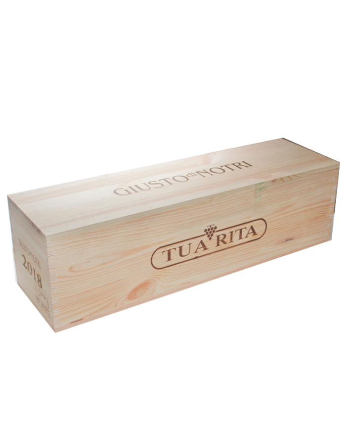Vini Rossi  Giusto di Notri 2018 Jeroboam 3 Litri - Tua Rita 317,04 €
