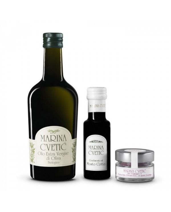 Olio Extravergine di Oliva  Marina Cvetic set da condimento - Masciarelli 30,77 â‚¬ Olio Extravergine di Oliva  Marina Cvetic set da condimento - Masciarelli 30,77 â‚¬