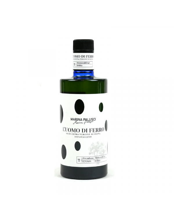 Olio Extravergine di Oliva  Olio extravergine di oliva L’Uomo di Ferro 500 ml - Marina Palusci 16,59 â‚¬ Olio Extravergine di Oliva  Olio extravergine di oliva L’Uomo di Ferro 500 ml - Marina Palusci 16,59 â‚¬