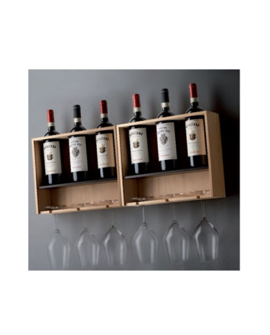 Vini Rossi  Marchesi De Frescobaldi - Confezione Regalo Cassetta Porta Calici Con 3 Bottiglie Marchesi De Frescobaldi Cod. XM...