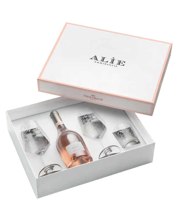 Vini Rosè  ALÌE 2019 Toscana IGT Rosè - Confezione regalo 2 bicchieri - Frescobaldi 25,98 €