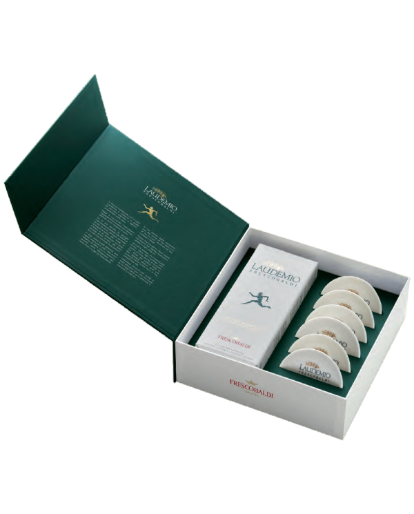 Natives Olivenöl extra  Confezione "APPARTENENZA" Olio Extravergine di Oliva Laudemio e 6 piattini - Frescobaldi 44,81 â‚¬ Natives Olivenöl extra  Confezione "APPARTENENZA" Olio Extravergine di Oliva Laudemio e 6 piattini - Frescobaldi 44,81 â‚¬