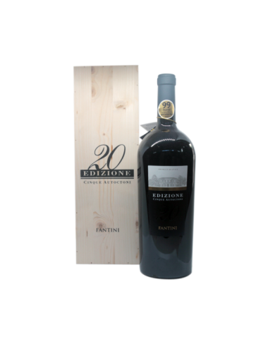 Rode wijnen  Edizione 20 Cinque Autoctoni Magnum - Fantini Farnese 82,60 €