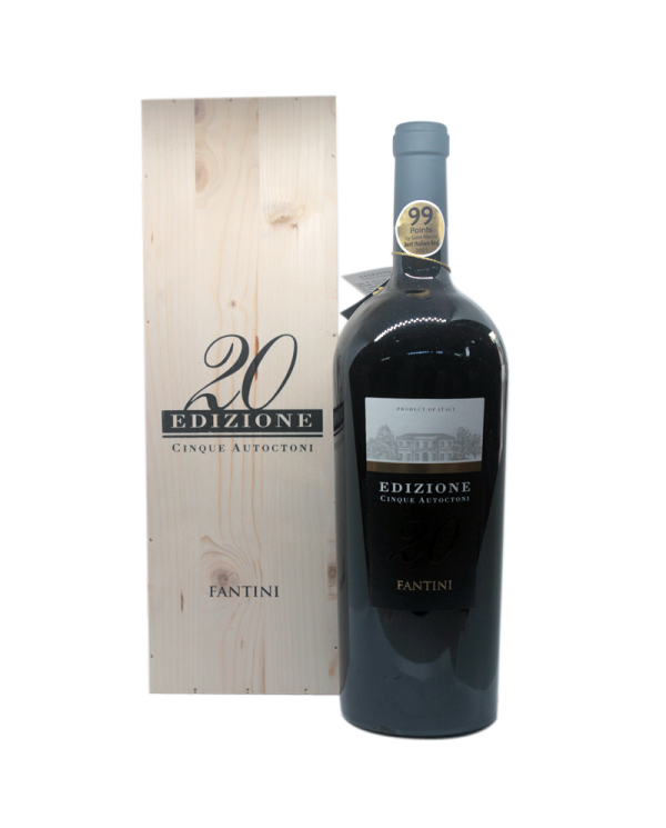 Rode wijnen  Edizione 20 Cinque Autoctoni Magnum - Fantini Farnese 82,60 â‚¬ Rode wijnen  Edizione 20 Cinque Autoctoni Magnum - Fantini Farnese 82,60 â‚¬