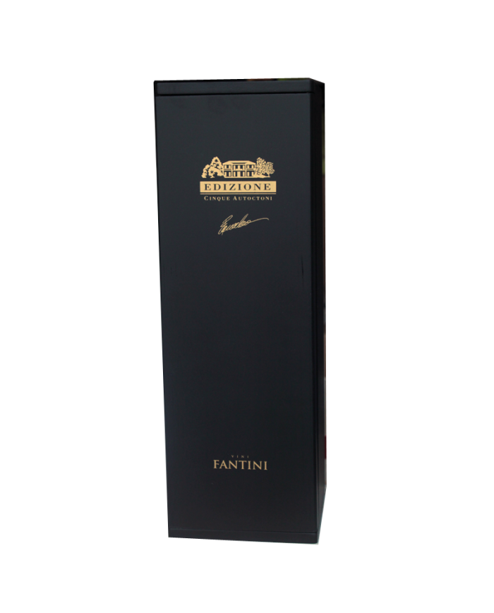 Rode wijnen  Cinque Autoctoni Edizione 20 Magnum cassetta legno con accessori - Fantini Farnese 91,99 €