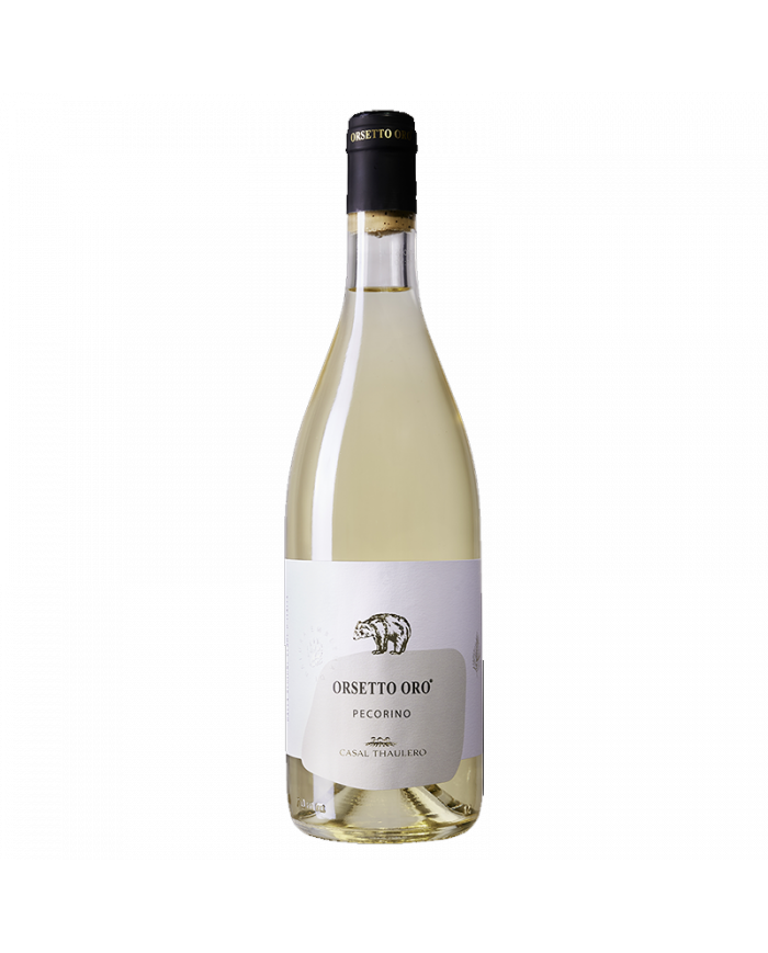 Vini Bianchi  Pecorino Terre di Chieti IGP 2021 Orsetto Oro - Casal Thaulero 6,48 €