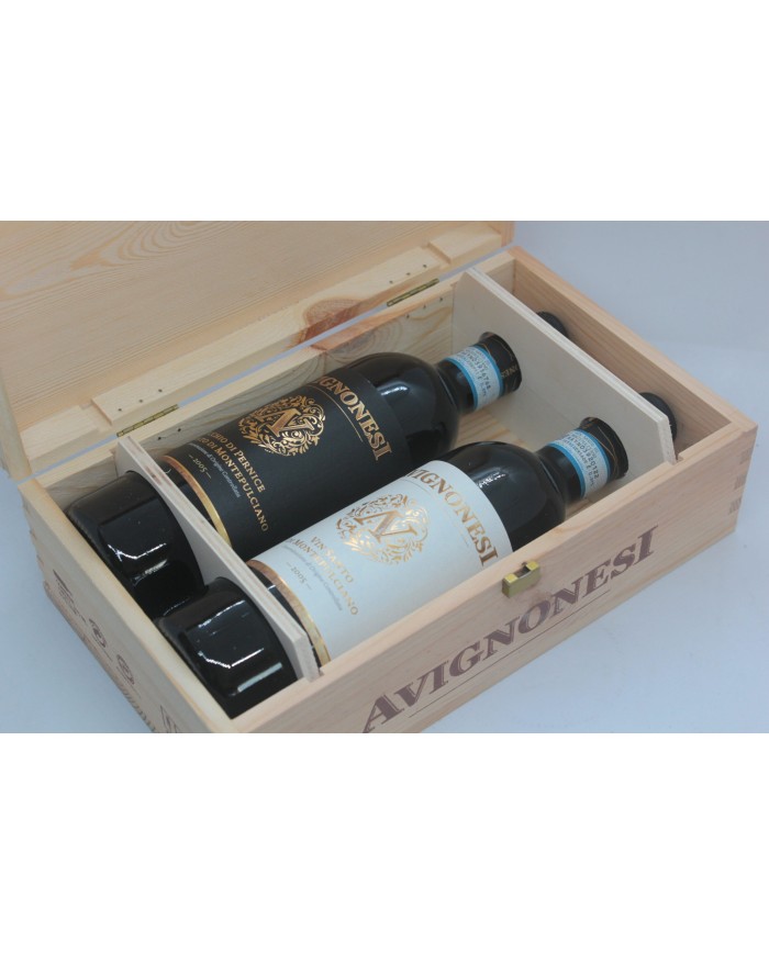 Süßweine  Cassetta Cassetta Vin Santo di Montepulciano Occhio di Pernice + Vin Santo di Montepulciano 2010 - Avignonesi 385,08 €