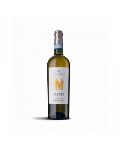 White wines  Mattè Trebbiano D’Abruzzo DOC 2019 Biologico - Chiusa Grande 11,06 € White wines  Mattè Trebbiano D’Abruzzo DOC 2019 Biologico - Chiusa Grande 11,06 €