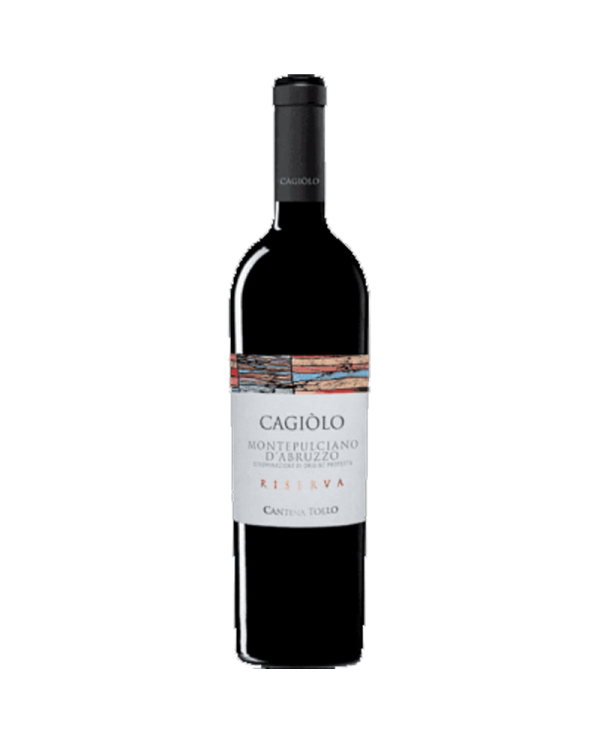 Rode wijnen  Cagiòlo Montepulciano D’Abruzzo Dop Riserva 2018 - Cantina Tollo 18,14 €