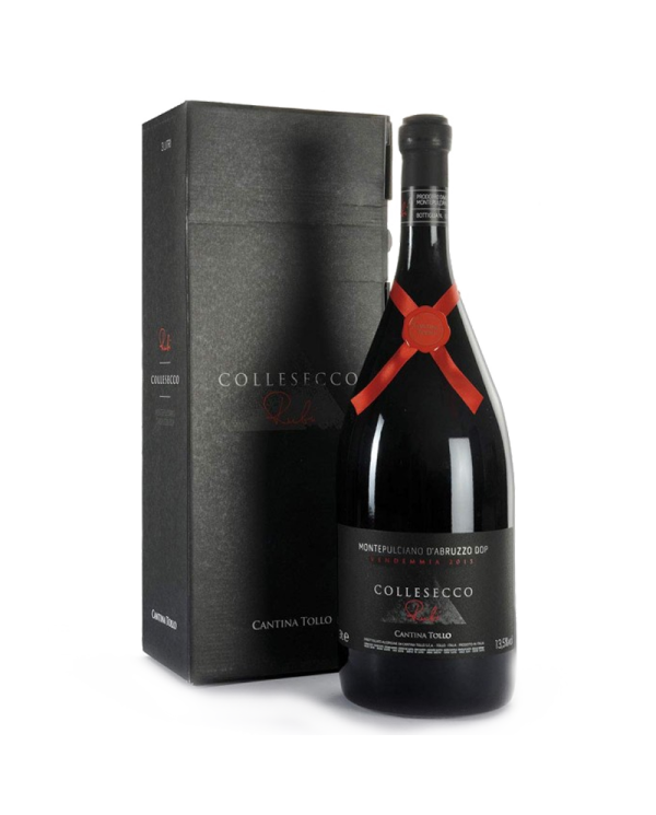 Rode wijnen  Montepulciano d’Abruzzo DOP 2018 Jeroboam 3 litri Colle Secco Rubi Cantina Tollo 32,70 €