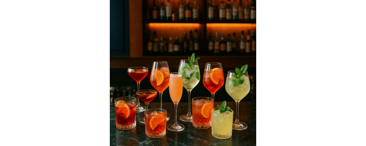 I 10 Cocktail da Aperitivo più Iconici e Trendy I 10 Cocktail da Aperitivo più Iconici e Trendy